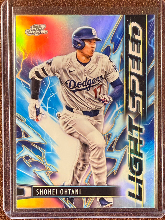 Shohei Ohtani - 2025 Topps Chrome Cosmic - Lightspeed (**Slight Edge Issues**) - Dodgers