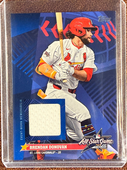 Brendan Donovan - 2025 Topps Update - All Star Game Stitches RELIC - Cardinals