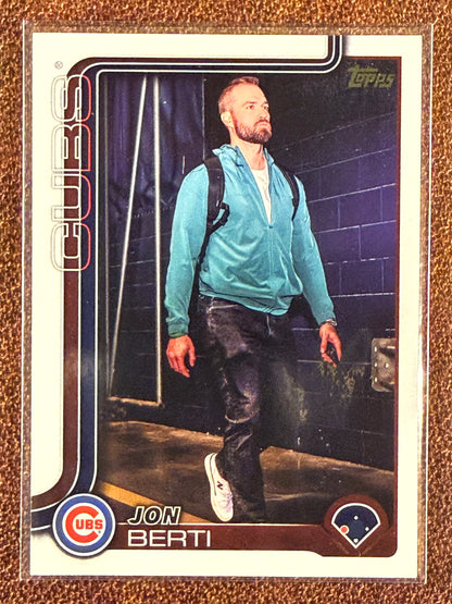 Jon Berti - 2025 Topps Update - Golden Mirror SSP - Cubs