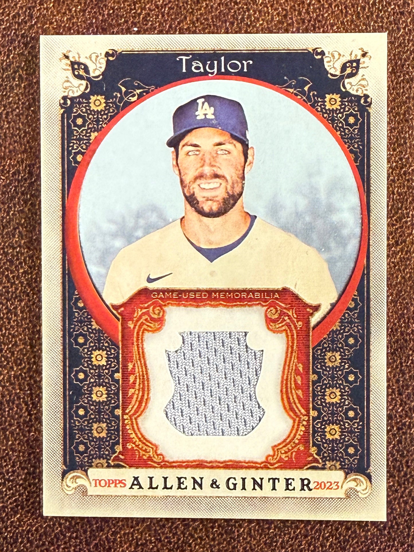 Chris Taylor - 2023 Allen & Ginter - RELIC - Dodgers