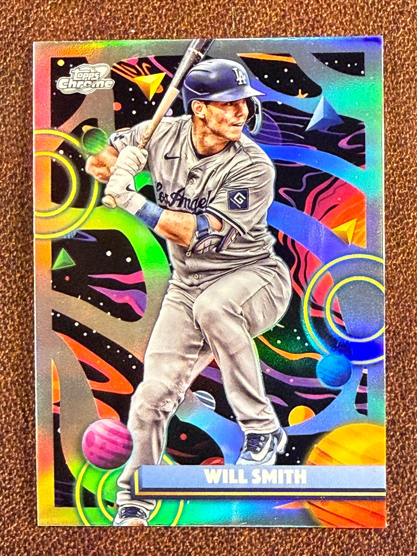Will Smith - 2025 Topps Chrome Cosmic - Refractor - Dodgers