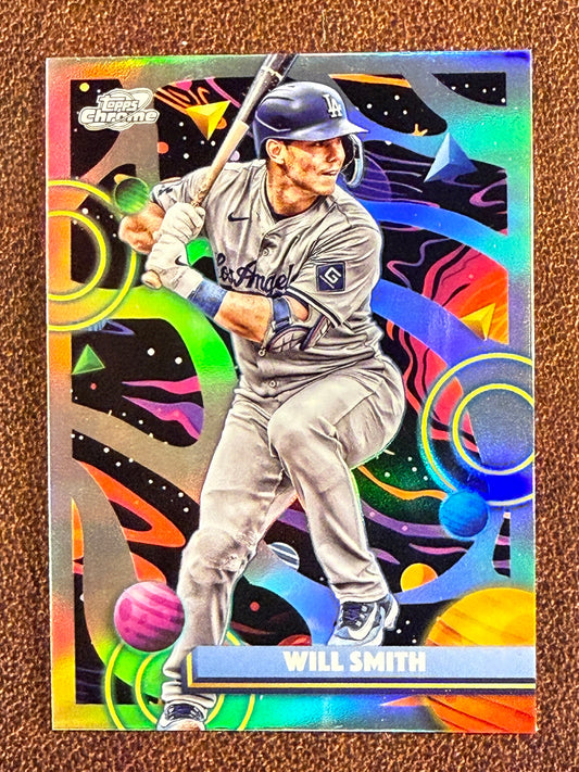 Will Smith - 2025 Topps Chrome Cosmic - Refractor - Dodgers