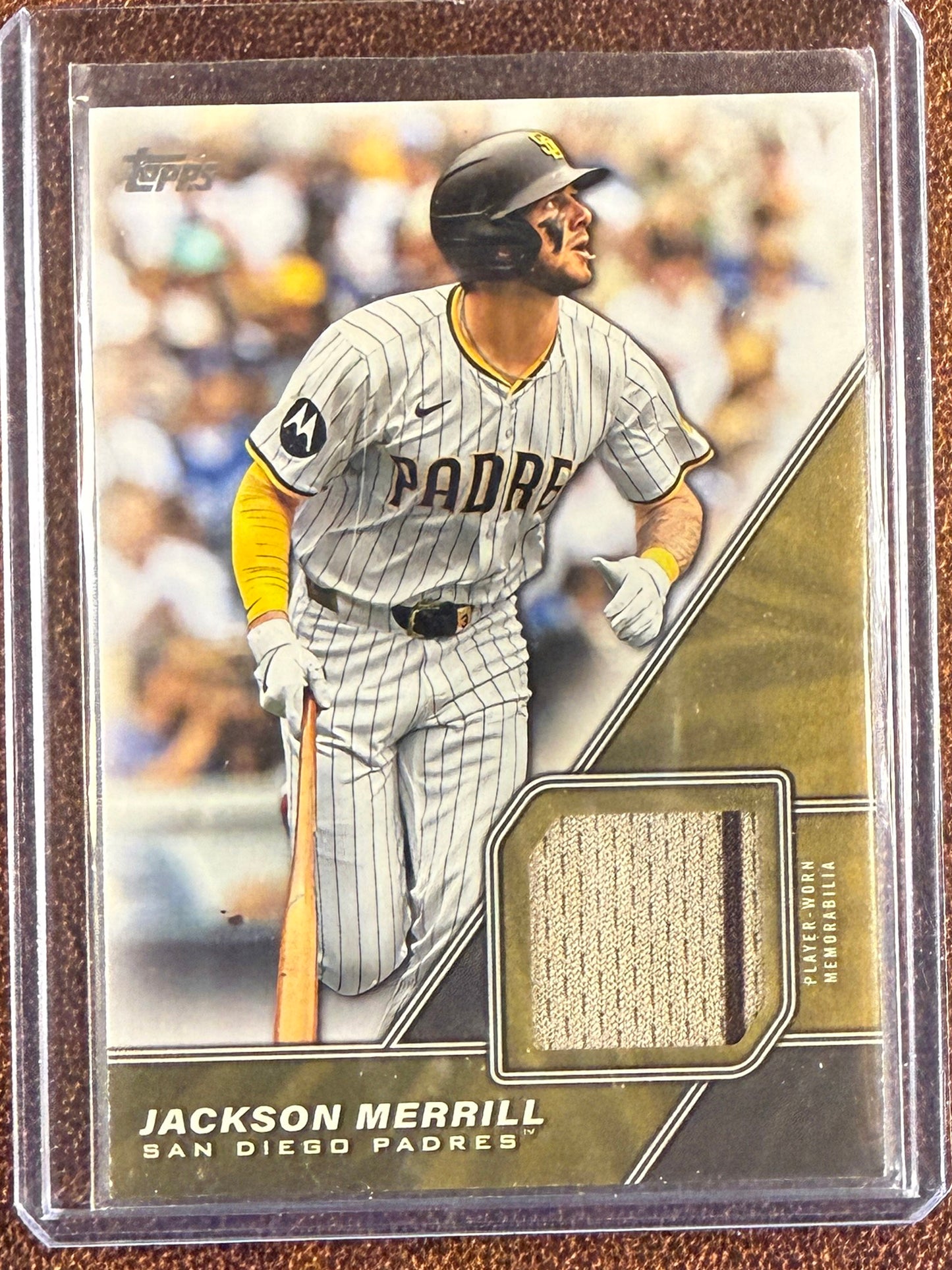 Jackson Merrill - 2026 Topps Series 1 - Major League Material RELIC - Padres