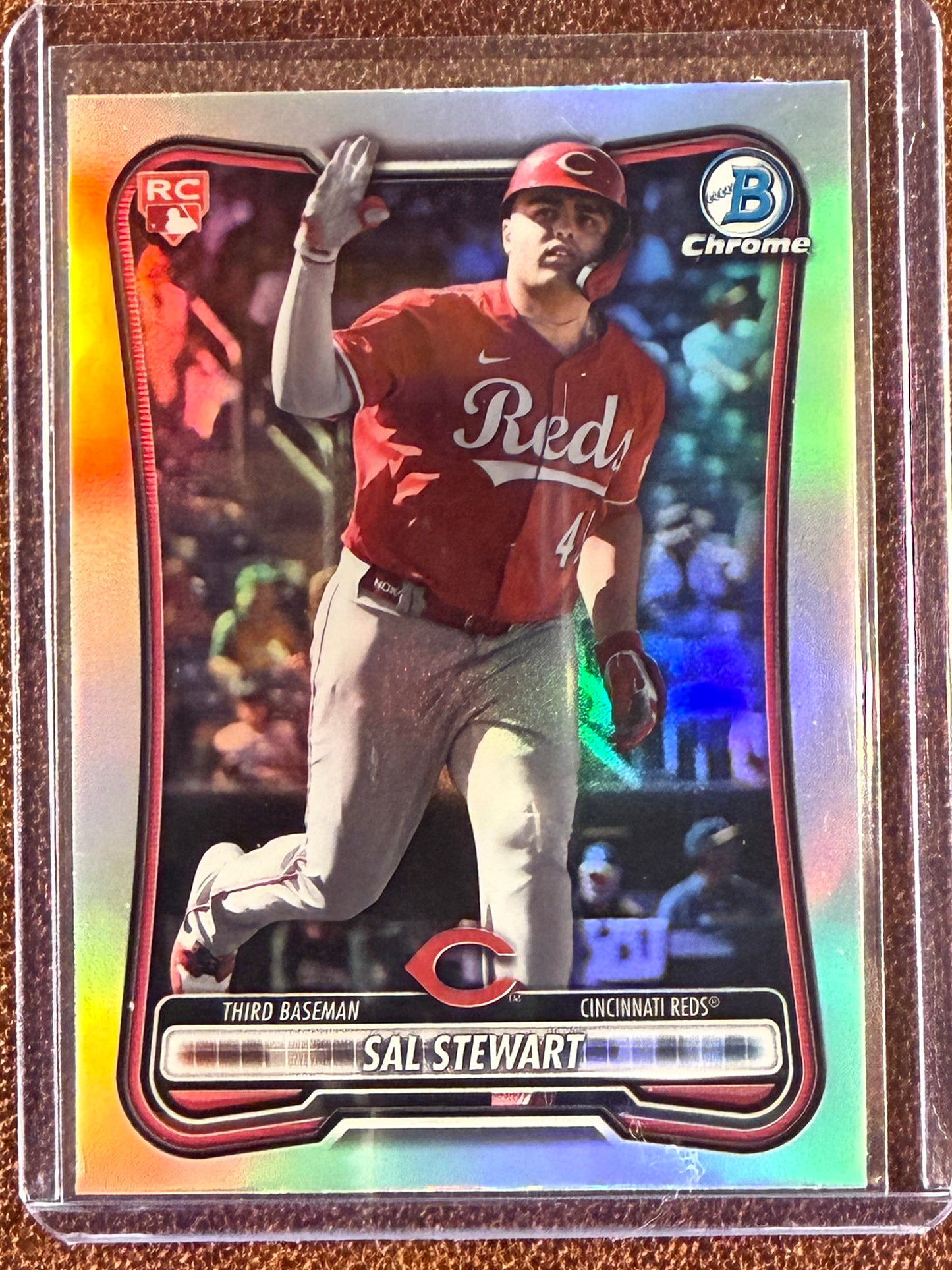 Sal Stewart - 2026 Bowman - Red Rookie Redemption - Reds