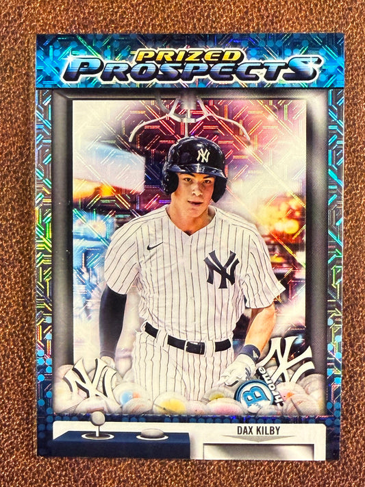 Dax Kilby - 2025 Bowman - Prized Prospect MOJO - Yankees