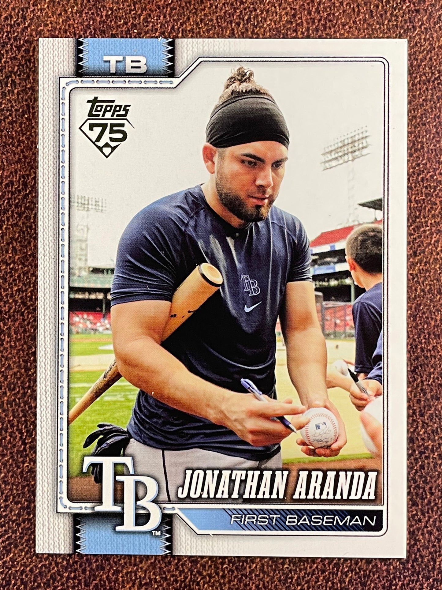 Jonathan Aranda - 2026 Topps Series 1 - Golden Mirror SSP - Rays
