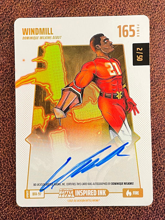 Windmill - 2025 Bo Jackson Battle Arena - Windmill Inspired Ink Fire 2/50