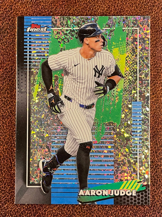 Aaron Judge - 2026 Topps Finest - Common Mini Diamond Refractor - Yankees
