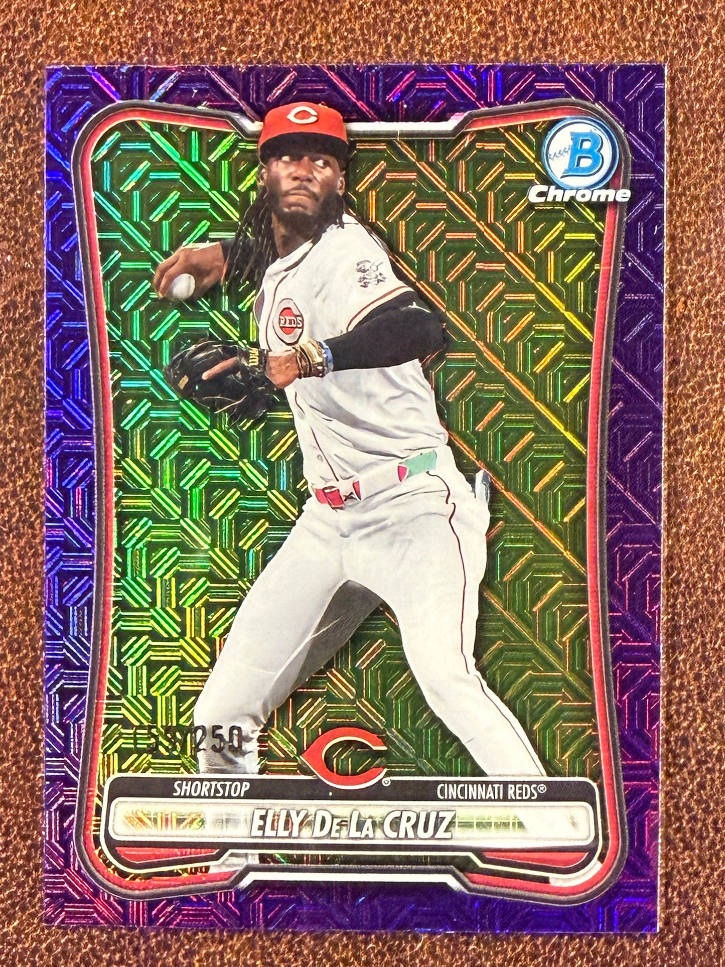 Elly De La Cruz - 2026 Bowman - PURPLE MOJO /250 - Reds