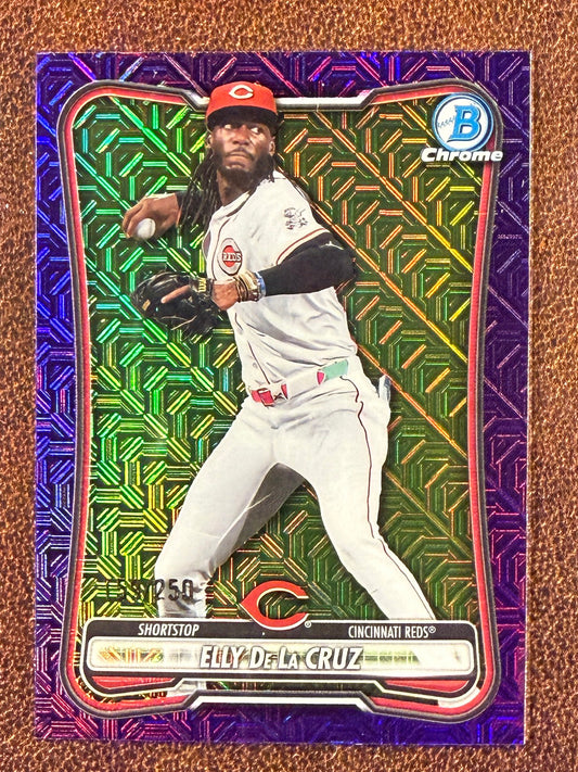 Elly De La Cruz - 2026 Bowman - PURPLE MOJO /250 - Reds