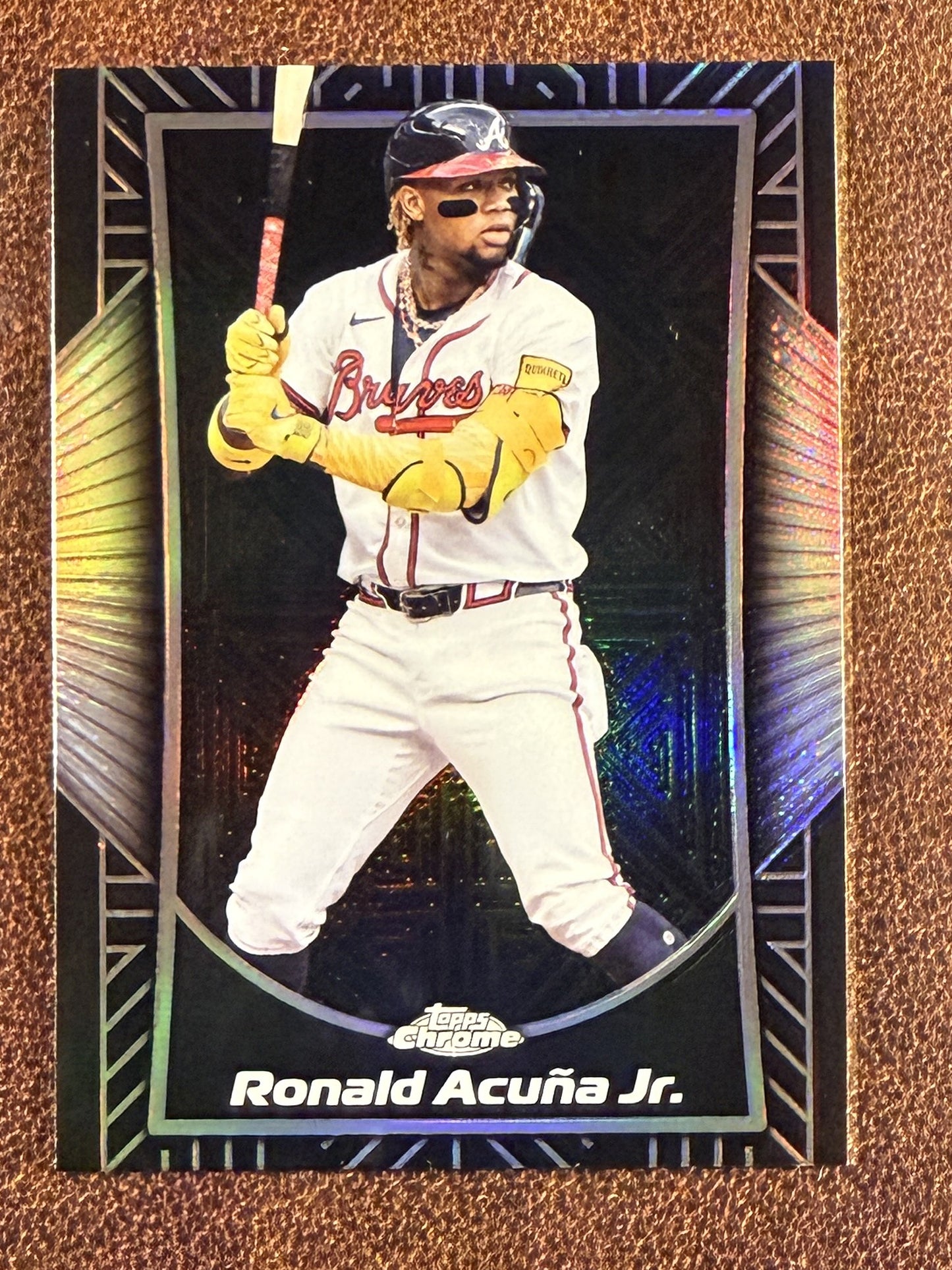 Ronald Acuna Jr. - 2025 Topps Chrome - Shadow Etch - Braves