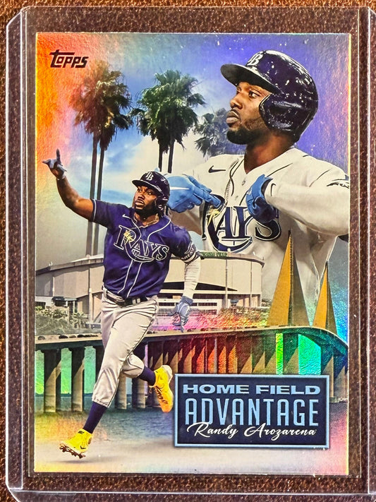Randy Arozarena - 2024 Topps - Home Field Advantage - Rays