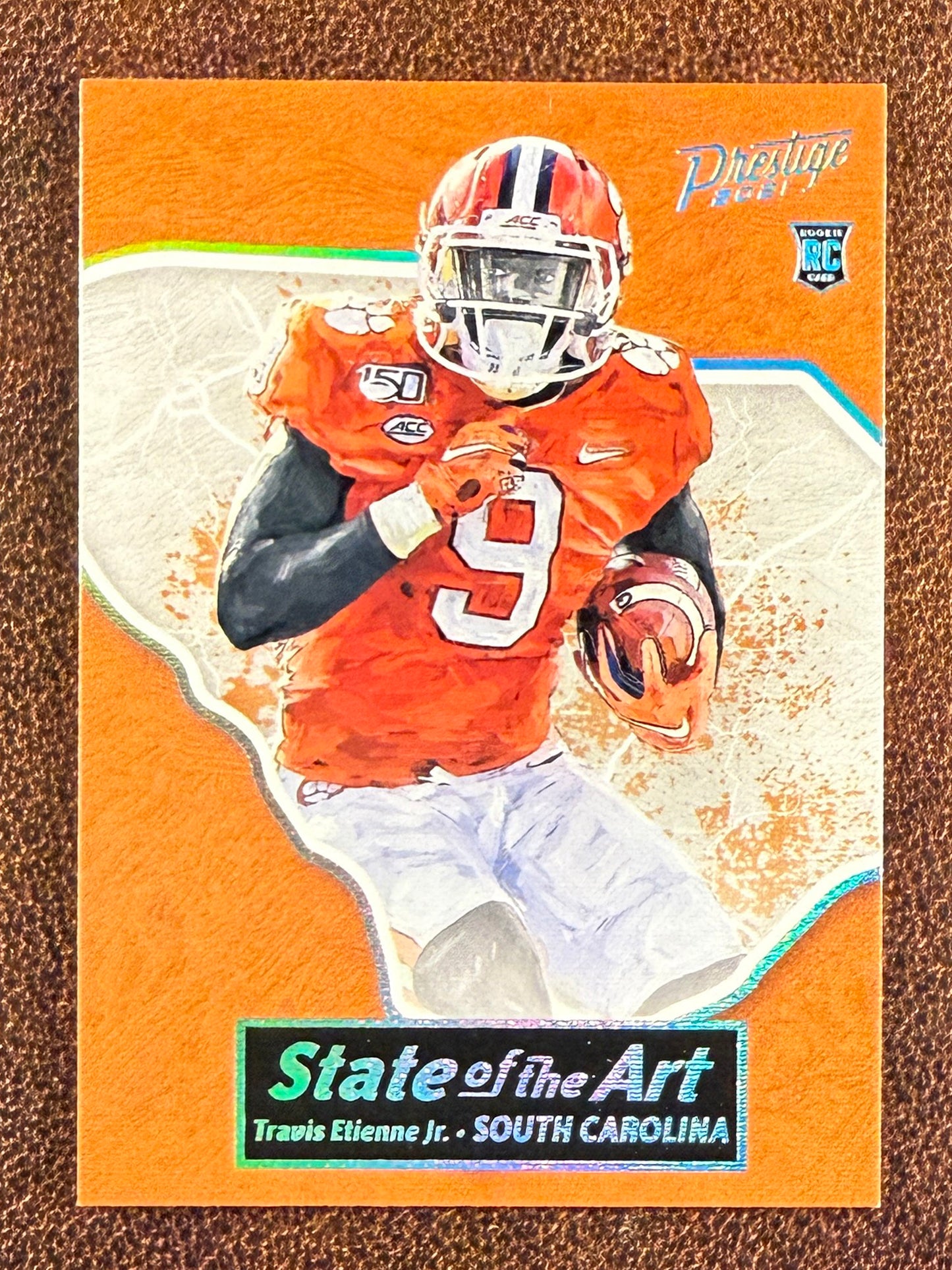 Travis Etienne Jr. - 2021 Panini Prestige - State of the Art Case Hit - Jaguars