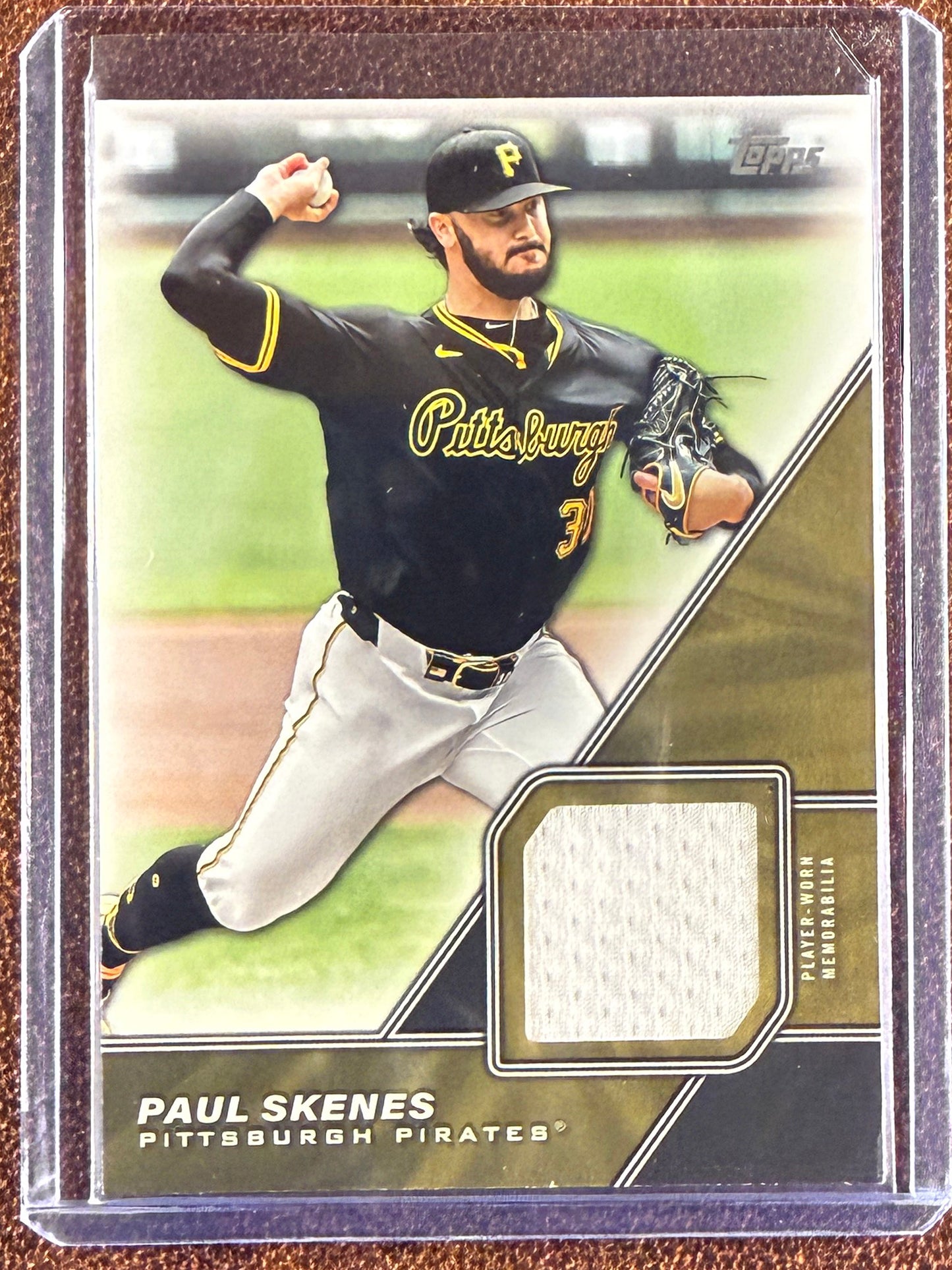 Paul Skenes - 2026 Topps Series 1 - Major League Material RELIC - Pirates