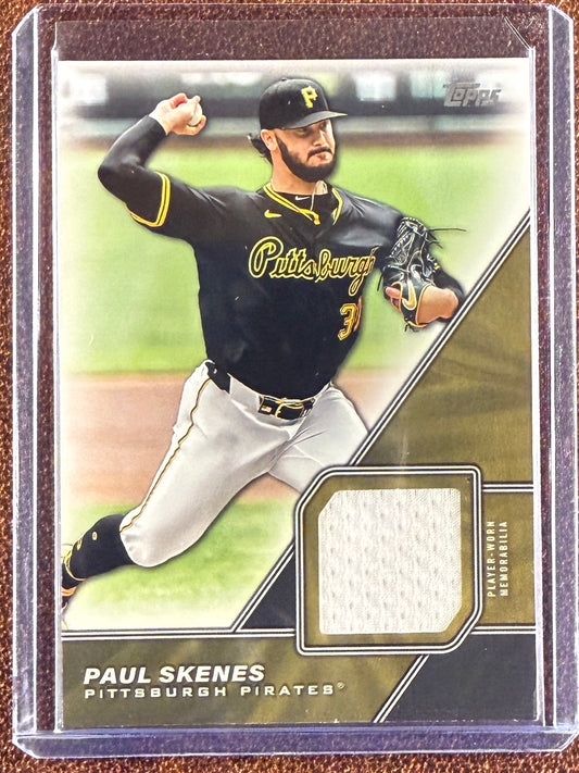Paul Skenes - 2026 Topps Series 1 - Major League Material RELIC - Pirates