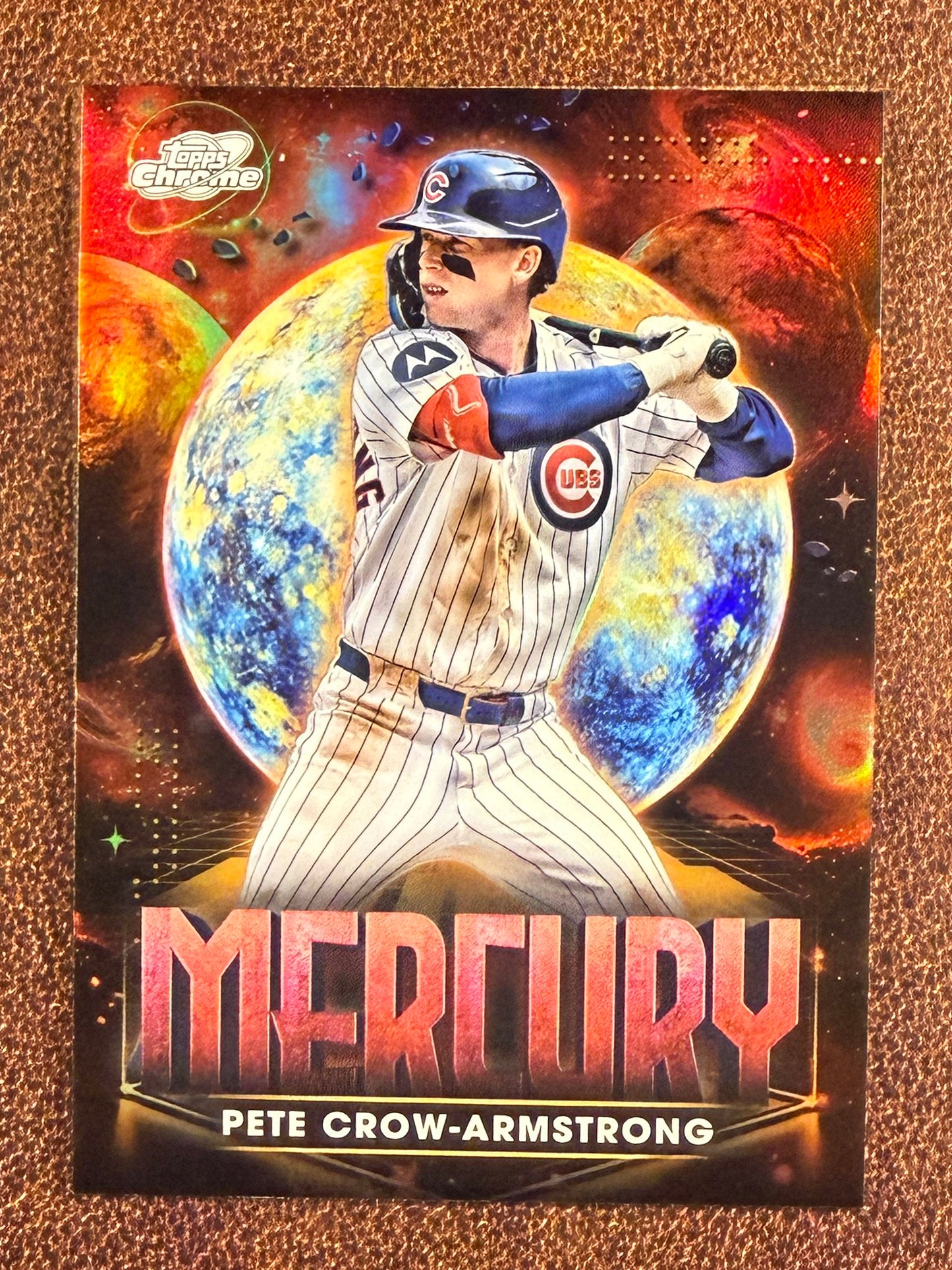 Pete Crow Armstrong - 2025 Topps Chrome Cosmic - Planetary Pursuit MERCURY - Cubs