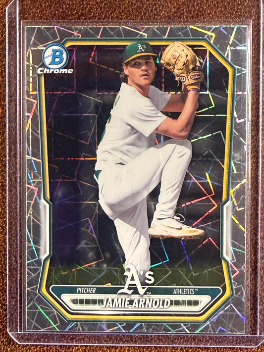 Jamie Arnold - 2026 Bowman - Laser Refractor - Athletics