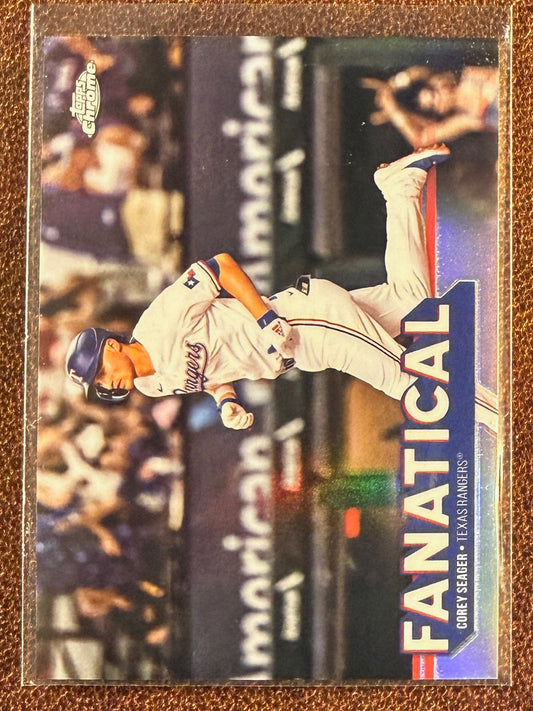 Corey Seager - 2025 Topps Chrome - Fanatical - Rangers