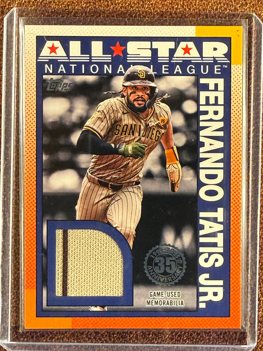 Fernando Tatis Jr. - 2025 Topps Series 2 - 1990 Game Used RELIC - Padres