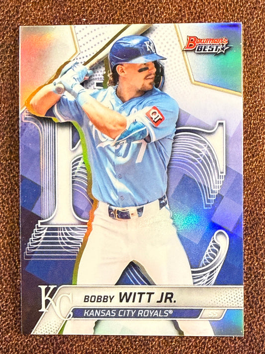 Bobby Witt Jr - 2025 Bowmans Best - Refractor - Royals