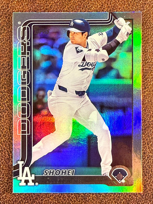 Shohei Ohtani - 2025 Topps Series 1 - Rainbow Foil - Dodgers