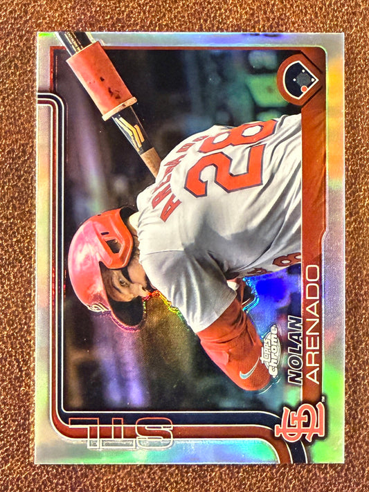 Nolan Arenado - 2025 Topps Chrome - Image Variation - Cardinals