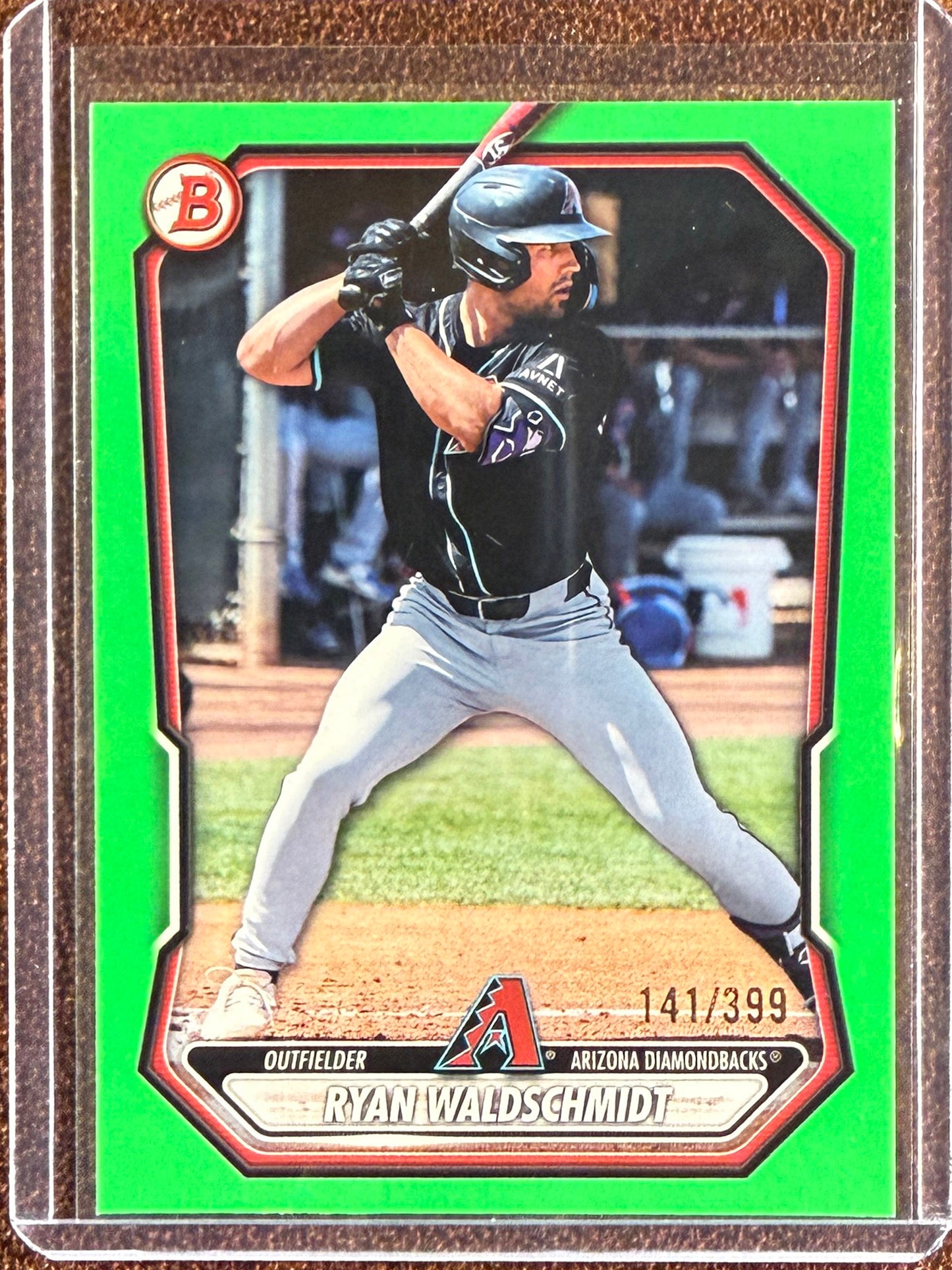 Ryan Waldschmidt - 2026 Bowman - NEON GREEN Paper /399 - Diamondbacks