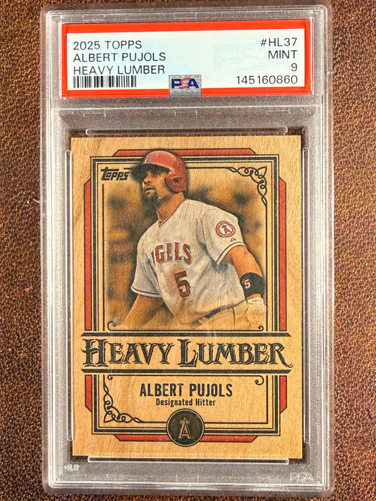 Albert Pujols - 2025 Topps Series 2 - Heavy Lumber (PSA 9) - Angels