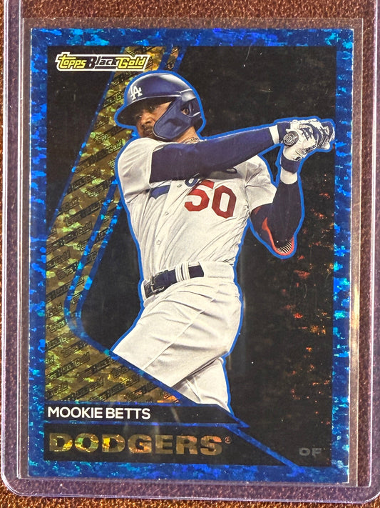 Mookie Betts - 2023 Topps Update - BLUE Black Gold - Dodgers