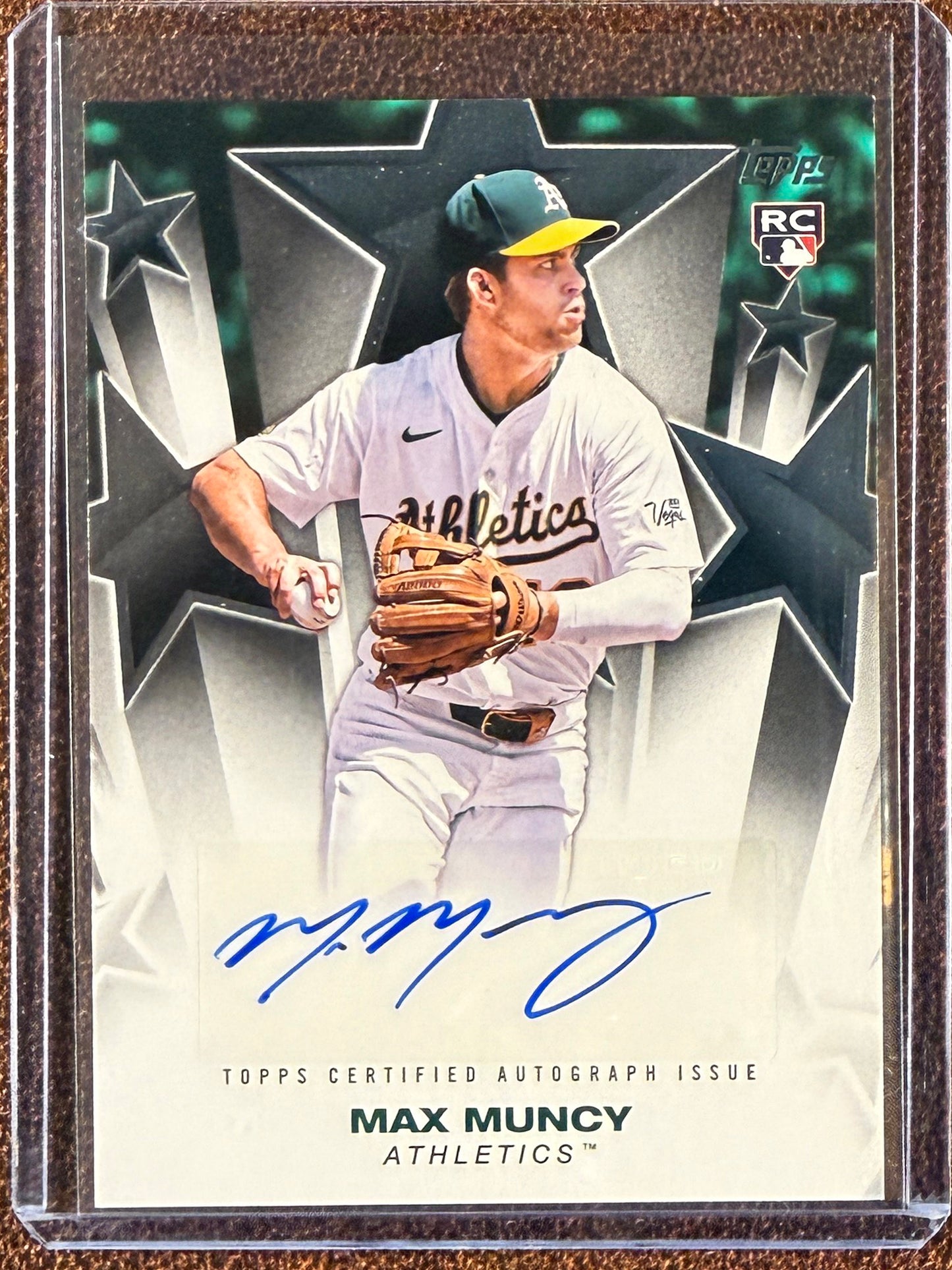 Max Muncy - 2025 Topps Update - Rookie Baseball Stars AUTO - Athletics