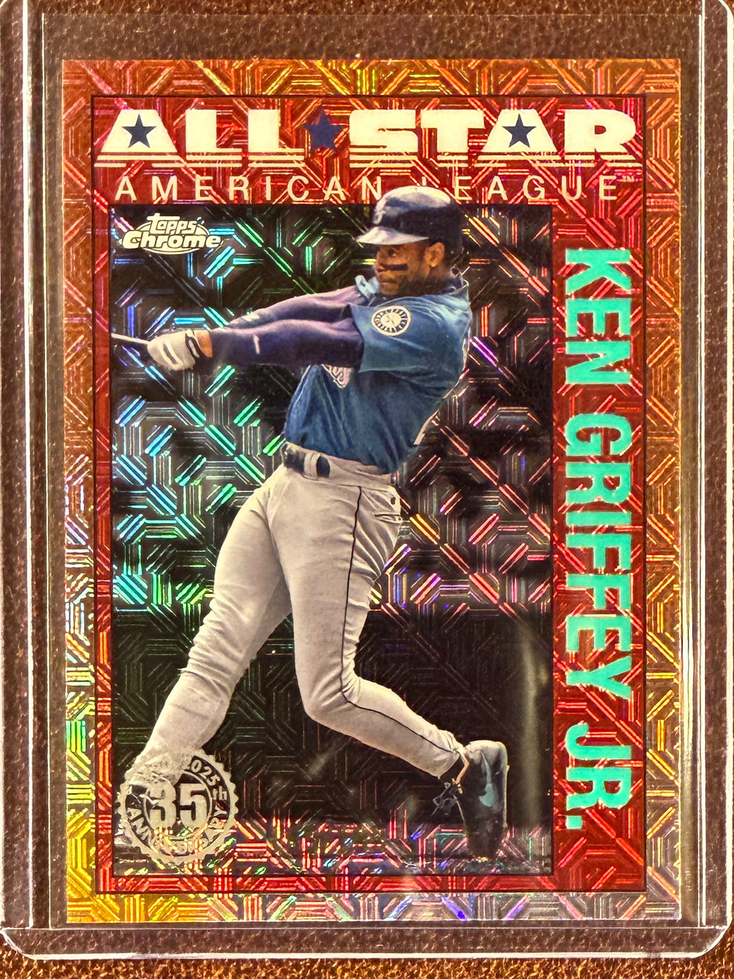 Ken Griffey Jr - 2025 Topps Series 2 - Silverpack Mojo /199 - Mariners