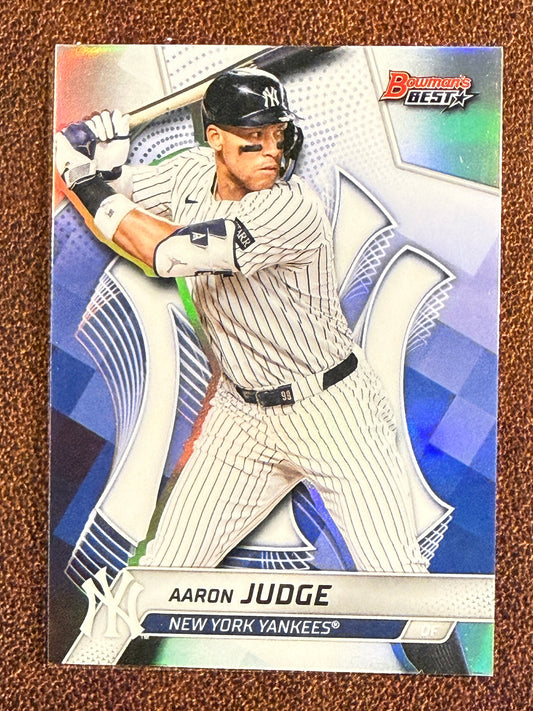 Aaron Judge - 2025 Bowmans Best - Refractor - Yankees