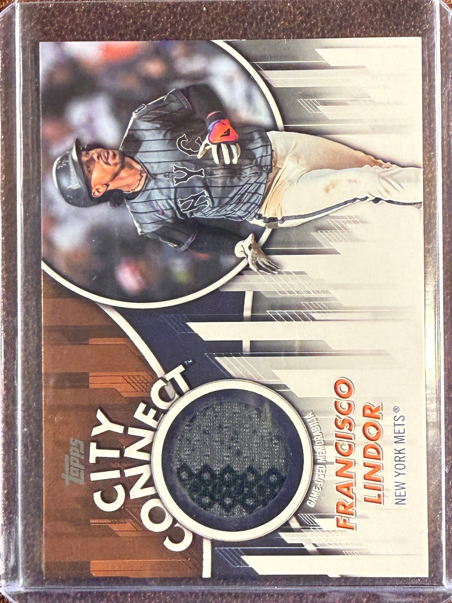 Franciso Lindor - 2026 Topps Series 2 - City Connect RELIC - Mets