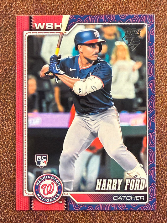 Harry Ford - 2026 Topps Series 2 - Rookie Team Border SSP - Cubs