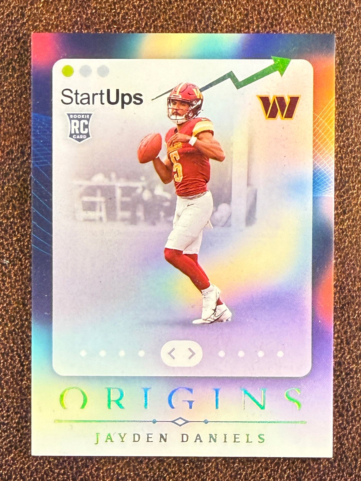 Jayden Daniels - 2024 Panini Origins - Rookie Start Ups - Commanders