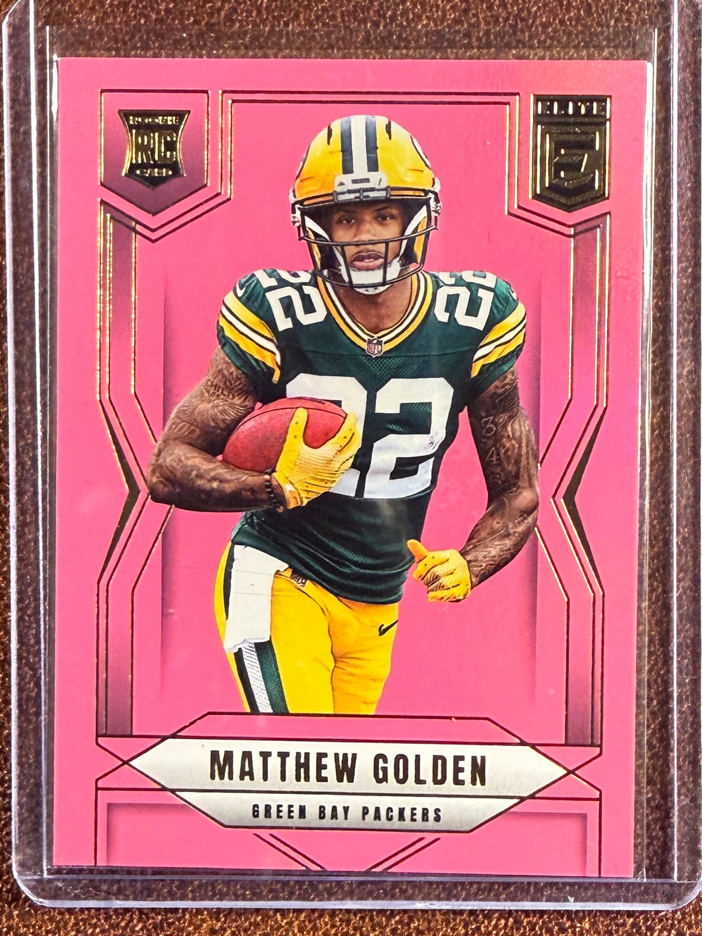 Matthew Golden - 2025 Panini Donruss Elite - Rookie PINK - Packers