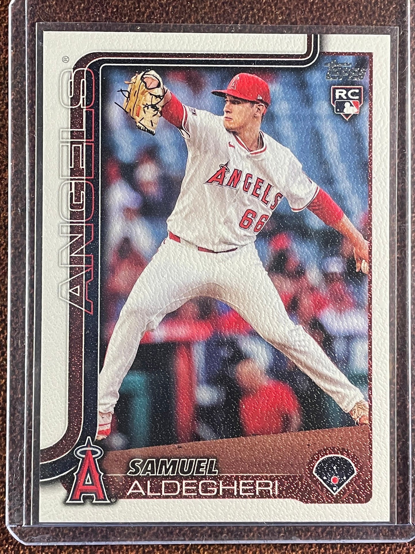 Samuel Aldegheri - 2025 Topps Series 2 - Canvas Stock /50 - Angels