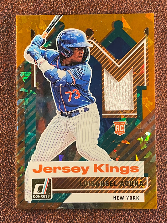 Luisangel Acuna - 2025 Panini Donruss - Rookie Jersey King RELIC - Mets