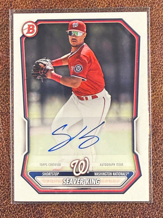 Seaver King - 2026 Bowman - Paper AUTO - Nationals