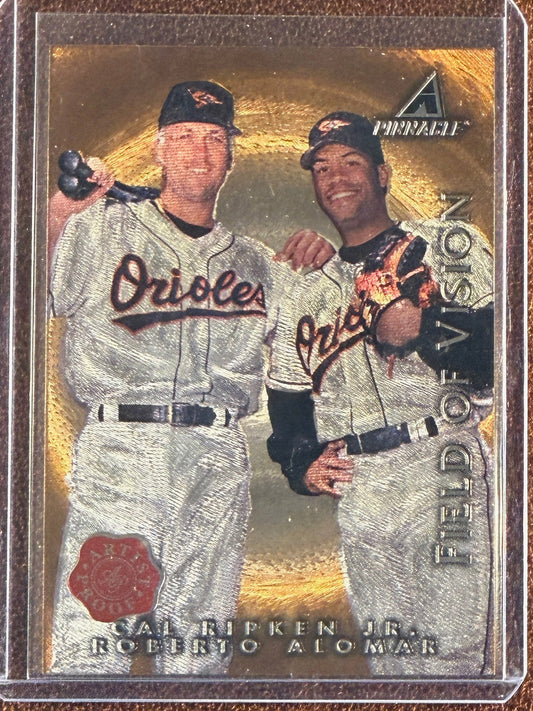 Cal Ripken Jr. / Roberto Alomar - 1997 Pinnacle - Artist Proof Parallel #PP86 - Orioles