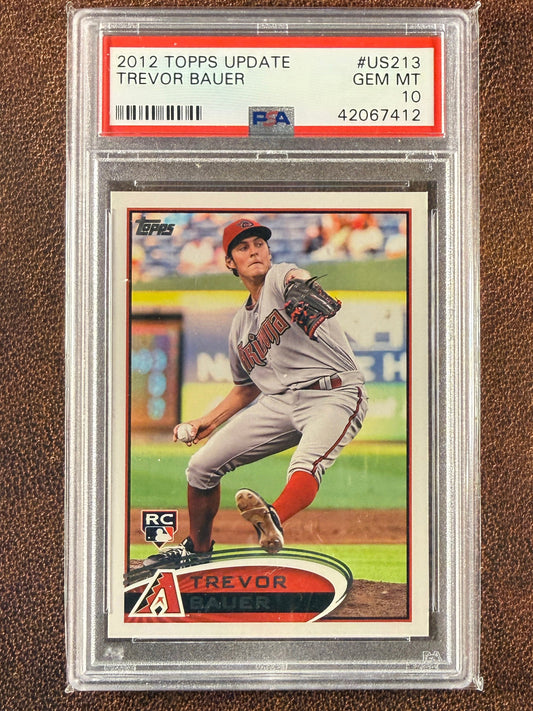 Trevor Bauer - 2012 Topps Update - Rookie (PSA 10) - Diamondbacks