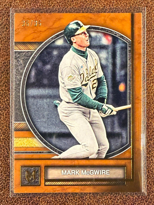 Mark McGwire - 2025 Museum Collection - BRONZE /35 - Athletics