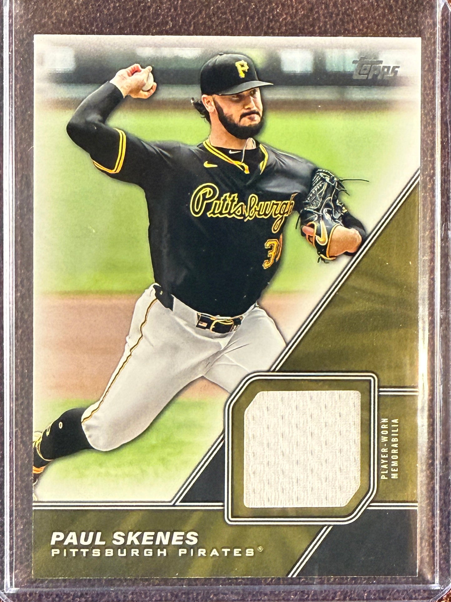 Paul Skenes - 2026 Topps Series 1 - Major League Material RELIC - Pirates (sold)