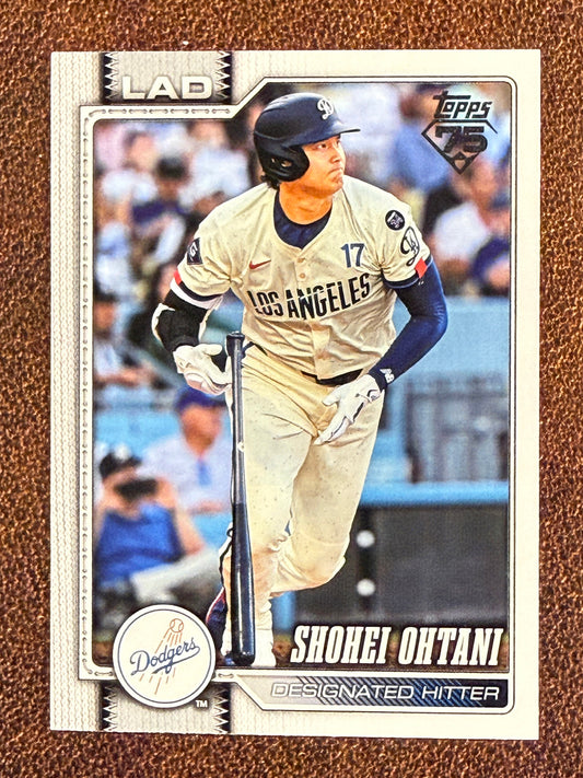 Shohei Ohtani - 2026 Topps Series 1 - Companion Image Variation - Dodgers
