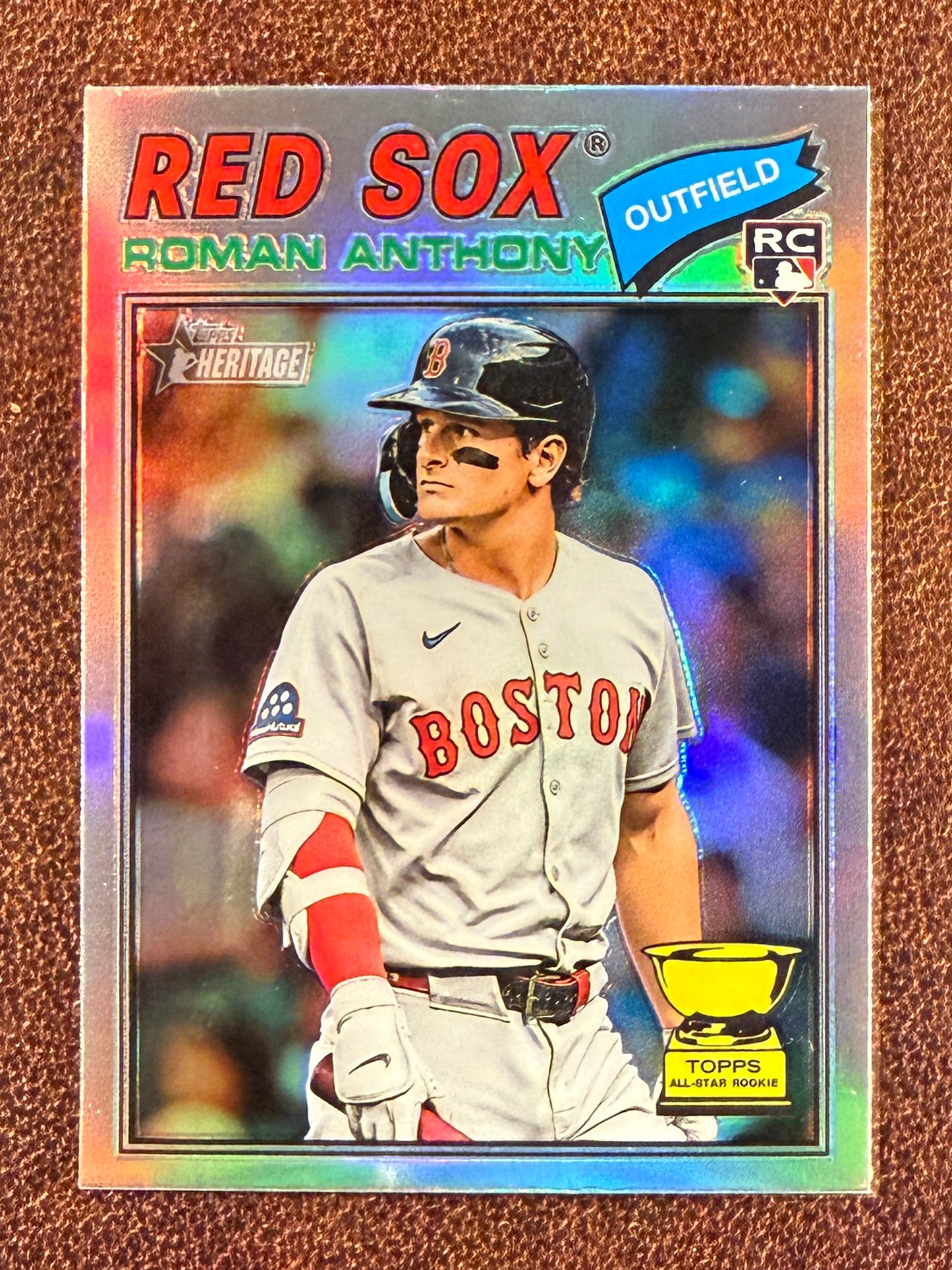 Roman Anthony - 2026 Topps Heritage - Rookie Chrome Refractor - Red Sox