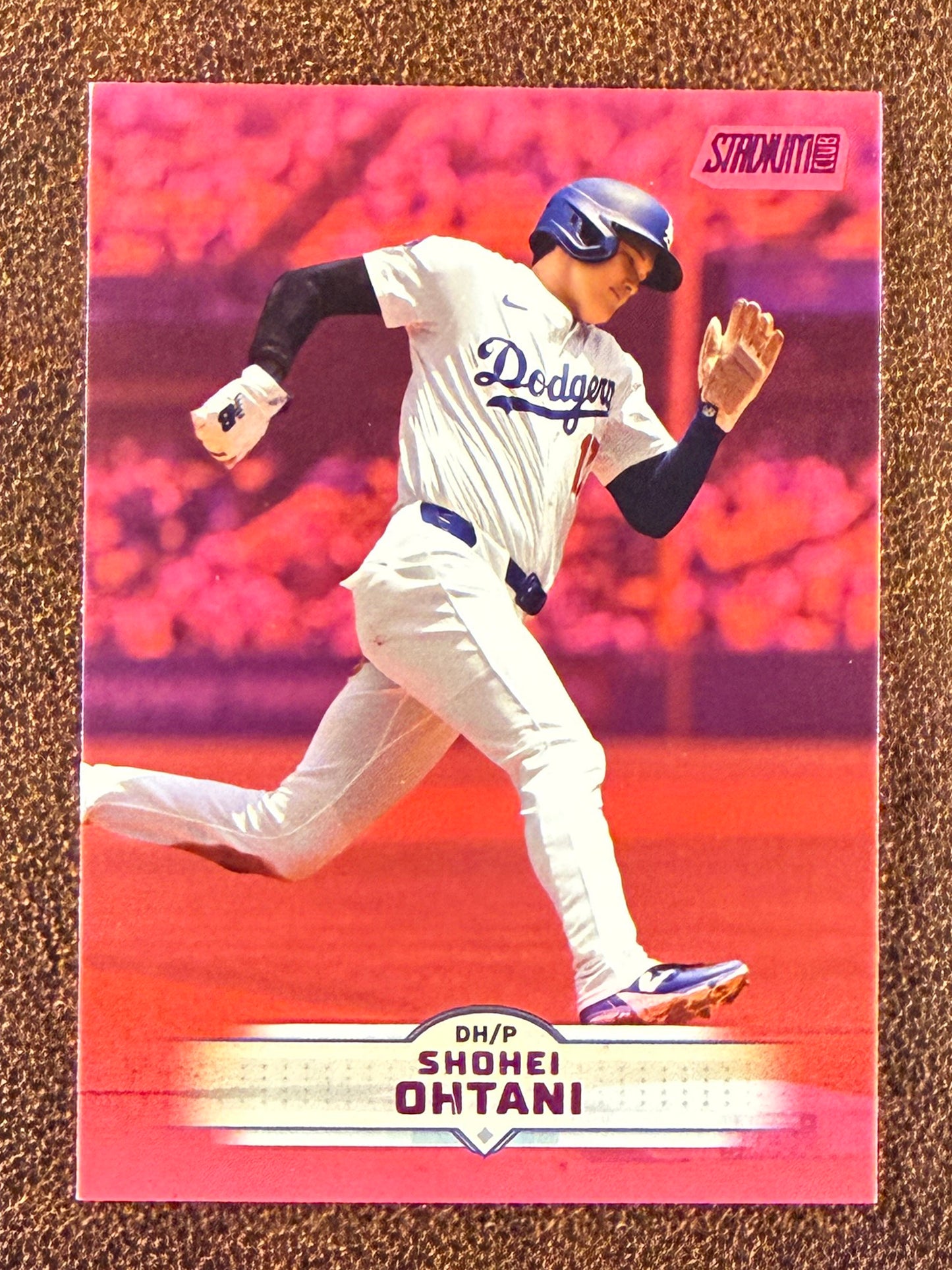 Shohei Ohtani - 2025 Topps Stadium Club - PINK Foil - Dodgers