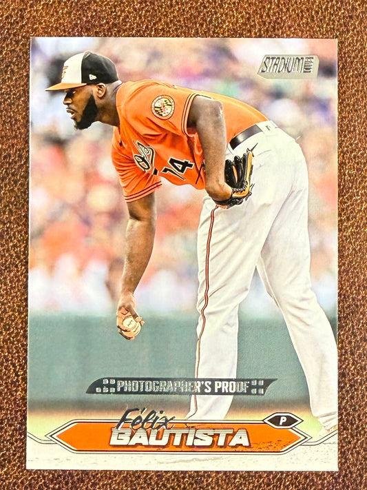 Felix Bautista - 2024 Topps Stadium Club - Photographer's Proof SSP - Orioles