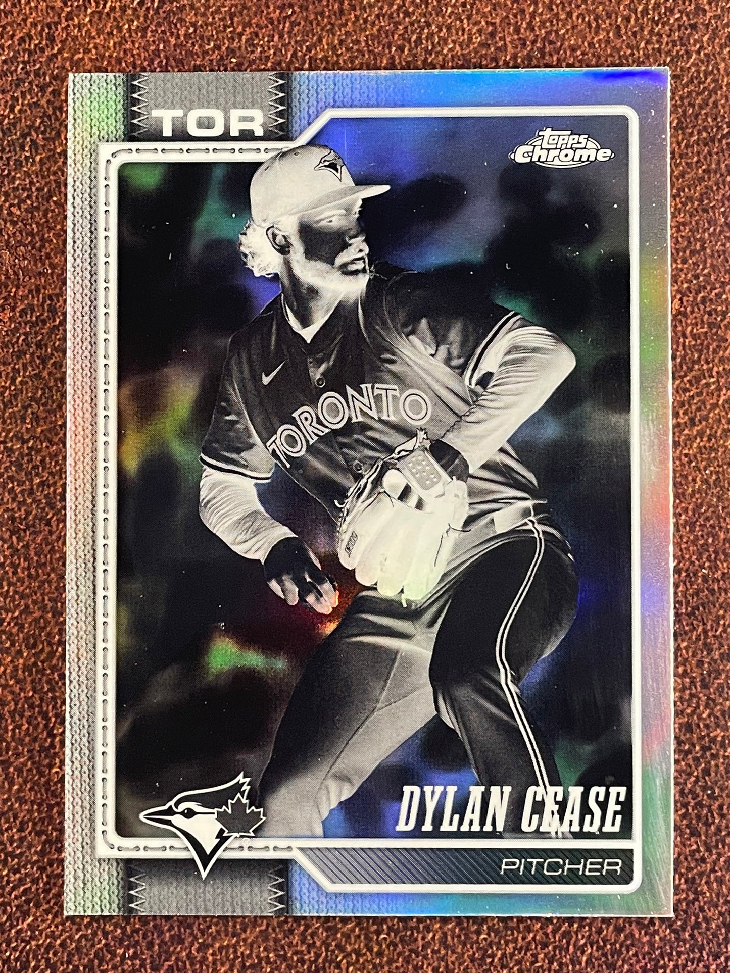 Dylan Cease - 2026 Topps Chrome - Negative Refractor - Blue Jays