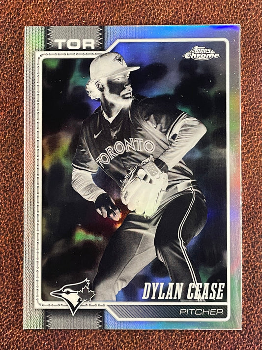 Dylan Cease - 2026 Topps Chrome - Negative Refractor - Blue Jays