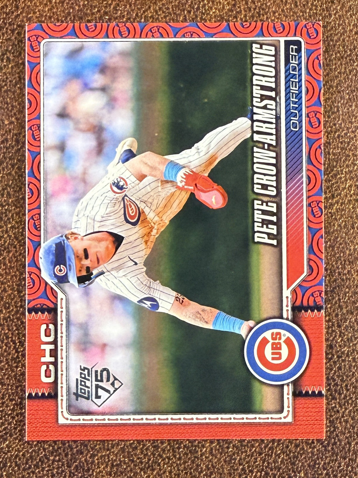 Pete Crow Armstrong - 2026 Topps Series 1 - Team Border - Cubs